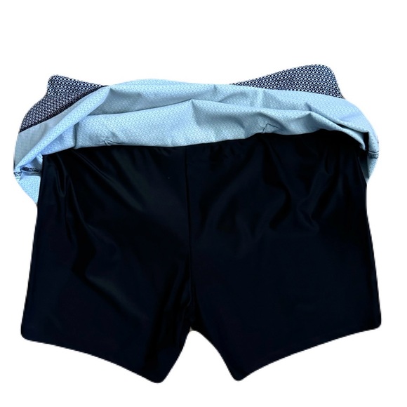 S.C.& CO. 360 Tummy Control Skort Size XXL White and Small Black Medallion Print - Picture 7 of 13